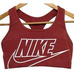 Nike Womens  445687 Coral Pink Orange Red Polyester Racerback Sports Bra Size M Photo 0