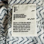 Style & Co Small Top Crochet Accent Cap Sleeve Scoop Neck Chevron Lightweight Photo 6