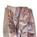 Lucca Couture Rose Gold Metallic Crinkle Dress Size Medium Photo 2