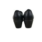 Clarks  Emily Amelia Leather Shoes Women  8.5 M Black Office Business Casual EUC Photo 6