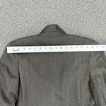 Amanda Smith  Herringbone Oversized Blazer Jacket Black Tan 6 Single Breasted Photo 13