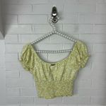 Billabong  Floral Print Crop Top Size S Photo 7