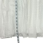 SO  Dress Womens Large White Off Shoulder Open Side Rehearsal Dinner Relaxed NWT Photo 10