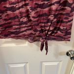Xersion Pink/purple Camo tie knot front tee size Small Photo 4