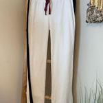Juicy Couture Black Label Terry Track Wide Leg Pants Side Stripe Y2K Small Photo 2