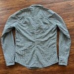 Frank & Eileen Black White Gingham Chic Edgy Feminine Whimsical Trendy Blouse Sm Photo 7