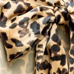 ZARA Satin Effect Bow Halter Top Photo 9