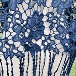 Ultra Pink  Crochet Open Back Fringe Tank Photo 13