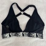 CXIX Creatures Polewear Pole Boa Snakeskin Grippy Triangle Sport Bra Top XS S Black Photo 5