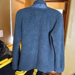Abercrombie & Fitch  Soft A&F Leather Trim Sherpa Fleece Jacket Size Small Photo 9
