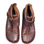 Alegria Algeria Women's Ankle Caiti Chestnut Booties Brown Leather Sz 8.5 US /39 EUR Photo 1
