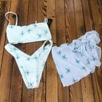 LIONESS Blue Butterfly Bikini Photo 5