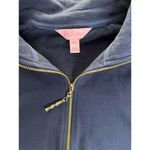 Lilly Pulitzer Women's 2XS Blue Skipper Popover Sweatshirt Casual Pullov… Photo 2