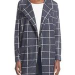 ASTR Windowpane Plaid Oversized Blazer Sweater  Photo 0