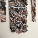 ZARA  Ruched Tulle Bodycon Dress Sweetheart Neck Blogger Fave Size XS Photo 3