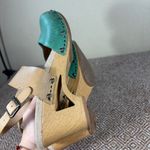 Dansko  Thea Leather Clogs Slingback Sandals Wood Cut Out Size 39 /8.5-9 US Photo 5