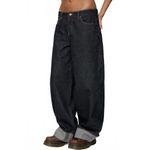 Edikted Kella Low Rise Baggy Jeans NWT Size Small Photo 3