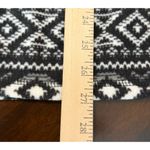 Eddie Bauer Eddie‎ Bauer Quest Womens XXL Black White Aztec Fleece Pullover 1/4 Zip Preppy Photo 5