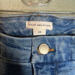 Good American  Good Legs Flare Jeans Plus Size 24 Light Wash Denim‎ NWT Photo 5