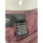 Harley Davidson Vintage 2012 Knee Deep in Iron Purple Burnout Cut Out Size L Photo 2