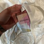 NWT white lace zip up back super comfy and very flowing dress Photo 2