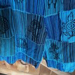 NWT Ananta Romper Woman's L/XL Patchwork Teal Blue Black Pockets Boho Hippie Size undefined Photo 3