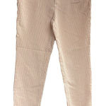 Charter Club Women’s Peach & White Striped Skinny Ankle Jean Pants Size 10 Photo 0