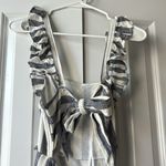 Selfie Leslie  Blue Stripe Dress Photo 3