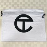 Telfar  White and Black Dust  Bag Photo 0