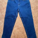 Lee Vintage Dark Blue Mom Jeans Photo 0
