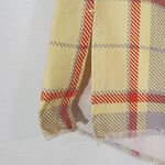 We Wore What Yellow Plaid Shorts NWT Size 26 Plaid High Waist Shorts Photo 4