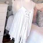 Vava by Joy Han White Flowy Beachy Top Photo 2