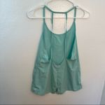 Zella  Athletic Tank Top Teal Blue Mesh Photo 6