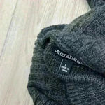 Notations  Black & Grey Knit Sweater Dress Size Large Photo 5