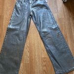 Wild Fable Women's Metallic Straight Leg Jeans Photo 0