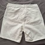 Old Navy  White Jean Shorts Relaxed Fit Size 12 NWT Photo 1