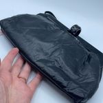 Vintage Holiday Fair 1981 faux leather shoulder bag or clutch. Hong Kong. Black Photo 8