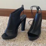 ALDO Open Toe Tie Up Heels Photo 4