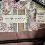 Marsh Landing  floral embroidered button up blazer size large Photo 3