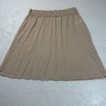 Vanity Fair Women's Beige Lace Trim Half Slip Skirt Size 18 Nylon Spandex Photo 1