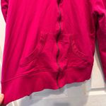 Columbia Womens Zip Hoodie Jacket Fuschia Pink Large Gorpcore Relaxed Classic Photo 4
