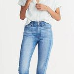 Madewell The Perfect Summer Jean: Pieced Edition Sz 26 100% Cotton, Cropped Photo 0