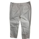 Dressbarn 8P Blend Pants Button Pockets White 77% Cotton 20% Polyester Size 8 Photo 6