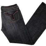 Citizens of Humanity  Kelly Low‎ Rise Purple Stitch Venetian Bootcut Stretch 26 Photo 0