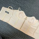 White Fox Boutique White Fox Unforgettable Lace Mesh Bustier Corset Top Large Photo 5