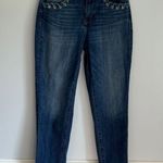 White House | Black Market  Mid-Rise Everyday Soft Denim Grommet Girlfriend Jean Photo 0