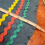 Modcloth Cherished Cheer Ricrac Trimmed Chambray Skirt Photo 4