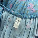 Spell Dolly Mini Dress Dusty Blue Floral Size XS Photo 3