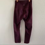 Lululemon Wunder Under Shifted Horizon Red Grape Active Pants Workout Athleisure Photo 1