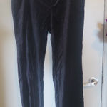 Lauren Ralph Lauren women's velvety dress pants slacks casual in black size 16. Photo 0